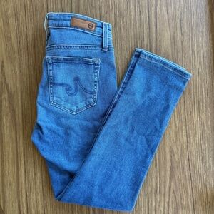 AG Jeans “Prima Crop” Cigarette Jeans Size 25R